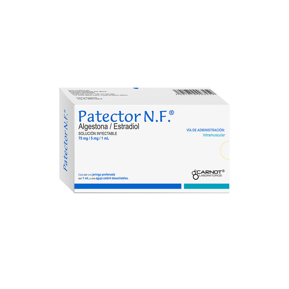 PATECTOR NF 75 MG / 5 MG JERINGA PRELLENADA