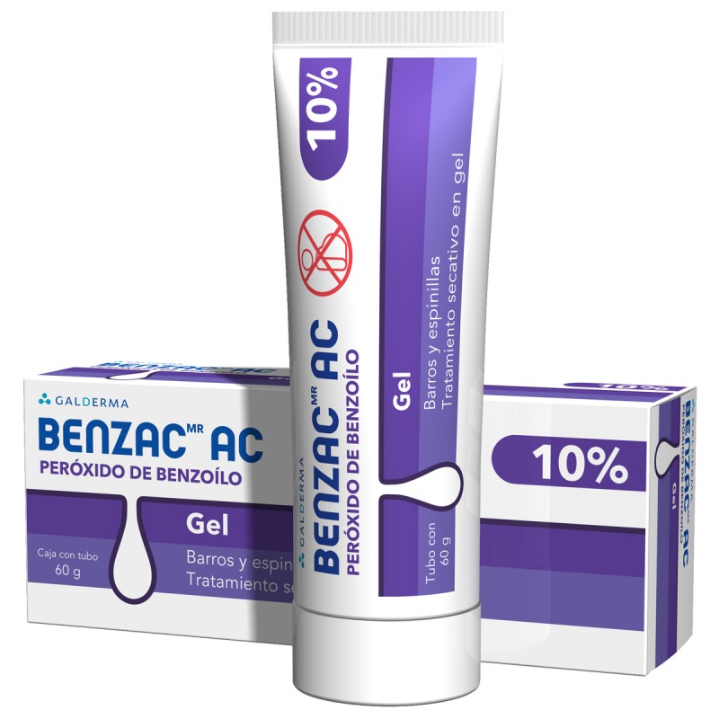 BENZAC AC GEL 60G 10%