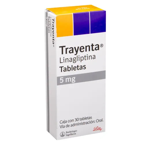 TRAYENTA 5 MG CAJA CON 30 TABLETAS